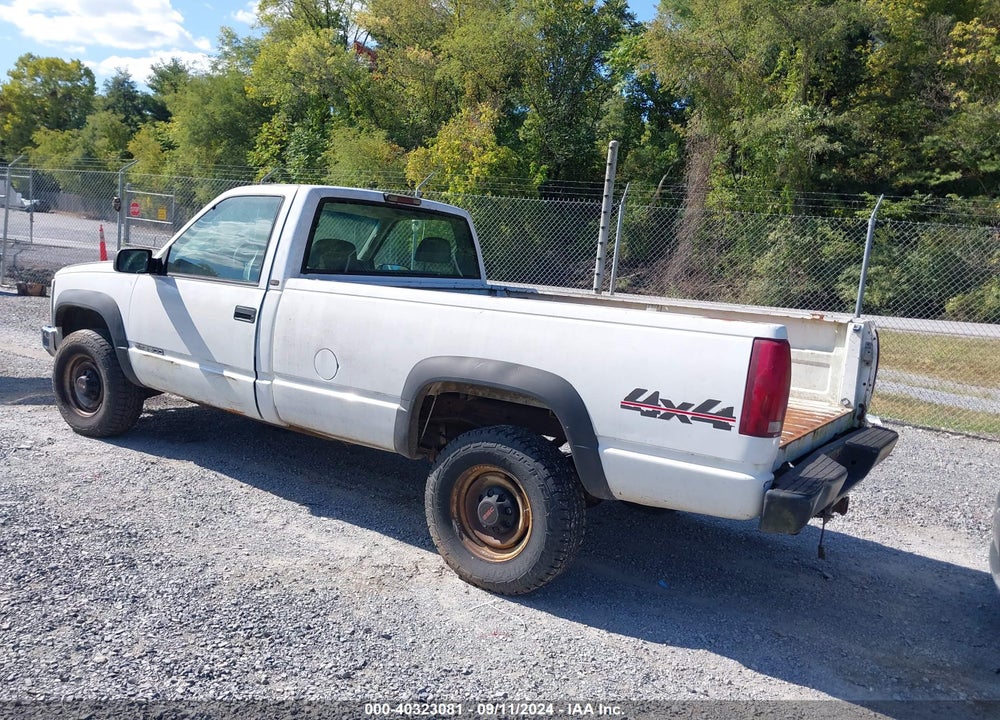 1999 GMC SIERRA 2500 HD SL VIN: 1GTGK24R9XR725485