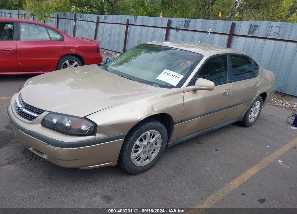 2004 CHEVROLET IMPALA VIN: 2G1WF52E049416035