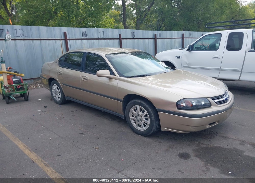 2004 CHEVROLET IMPALA VIN: 2G1WF52E049416035