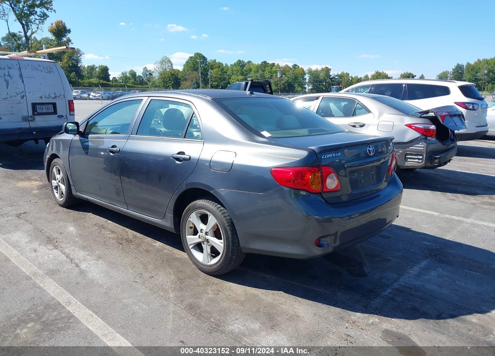 2009 TOYOTA COROLLA LE VIN: 1NXBU40E89Z092413