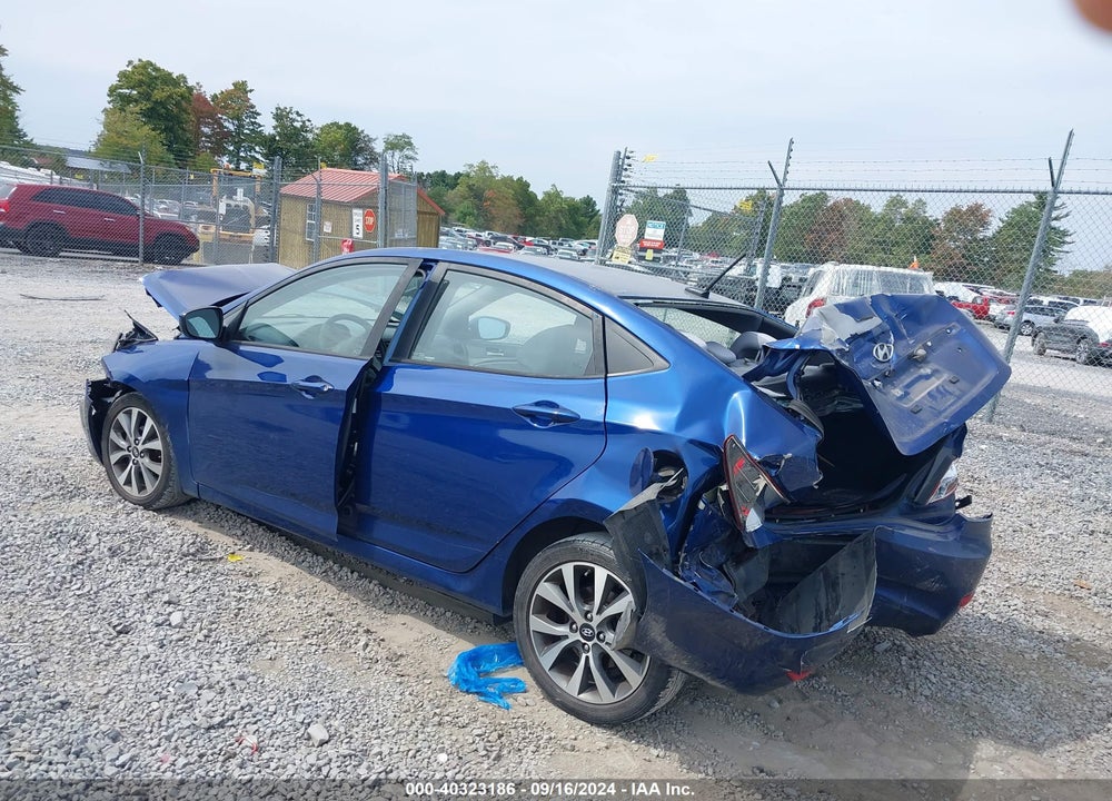 2017 HYUNDAI ACCENT VALUE EDITION VIN: KMHCT4AE3HU255649