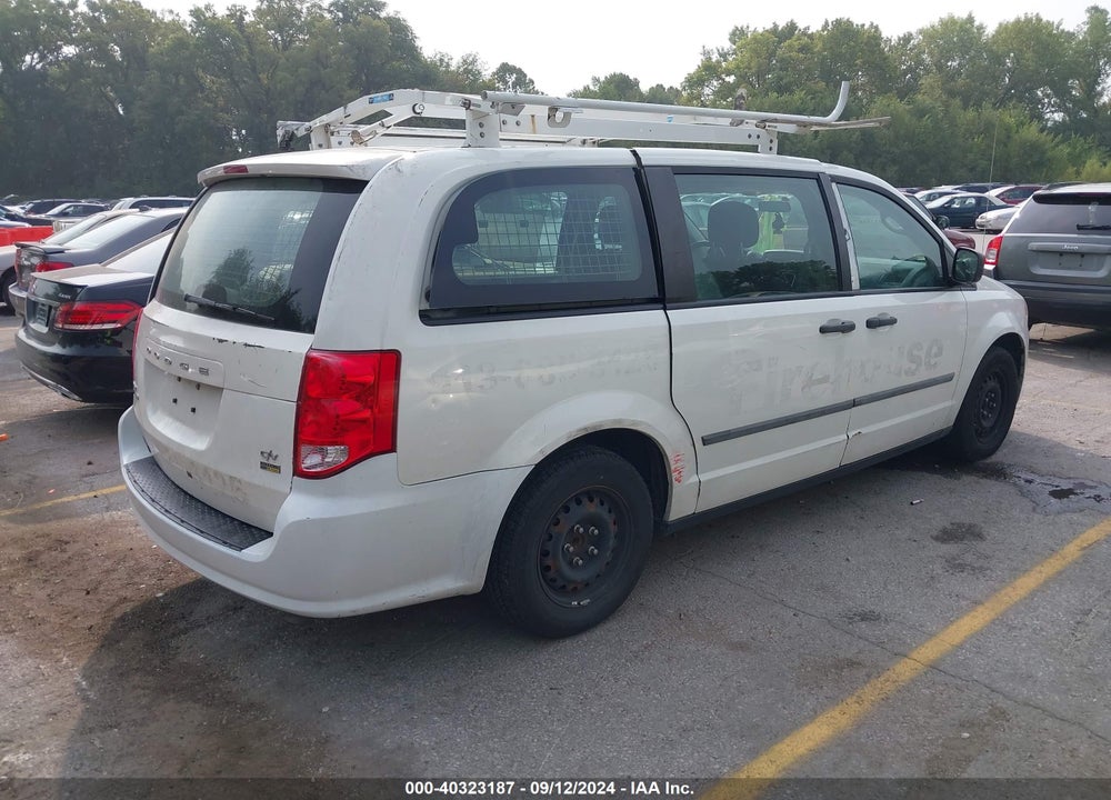 2011 DODGE GRAND CARAVAN C/V VIN: 2D4JN1AG5BR600953