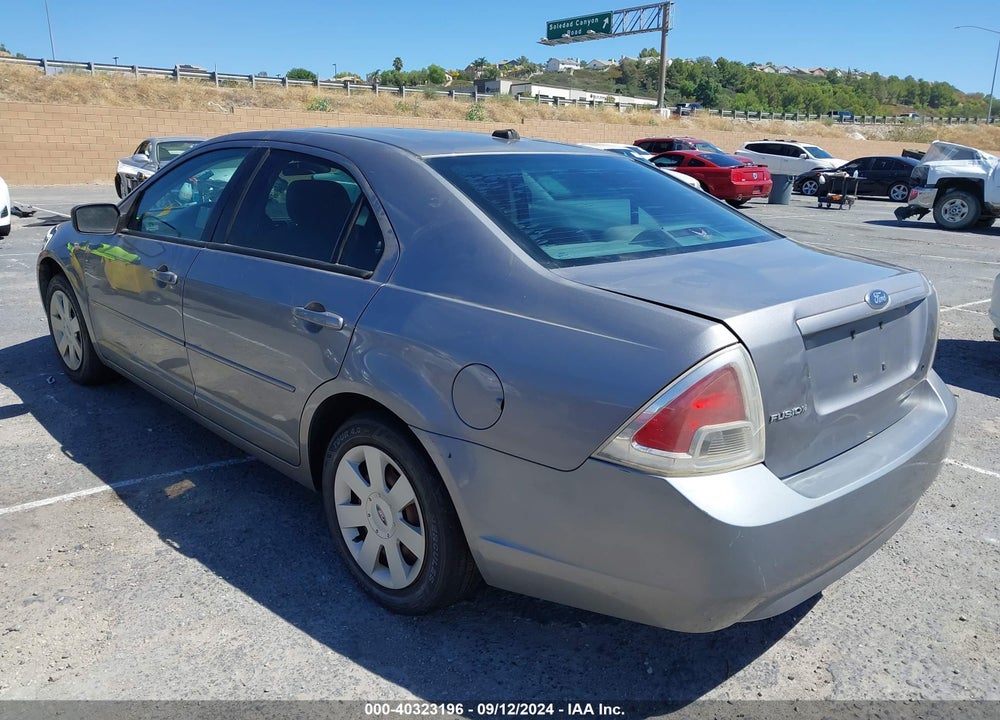 2007 FORD FUSION S VIN: 3FAHP06Z87R208213