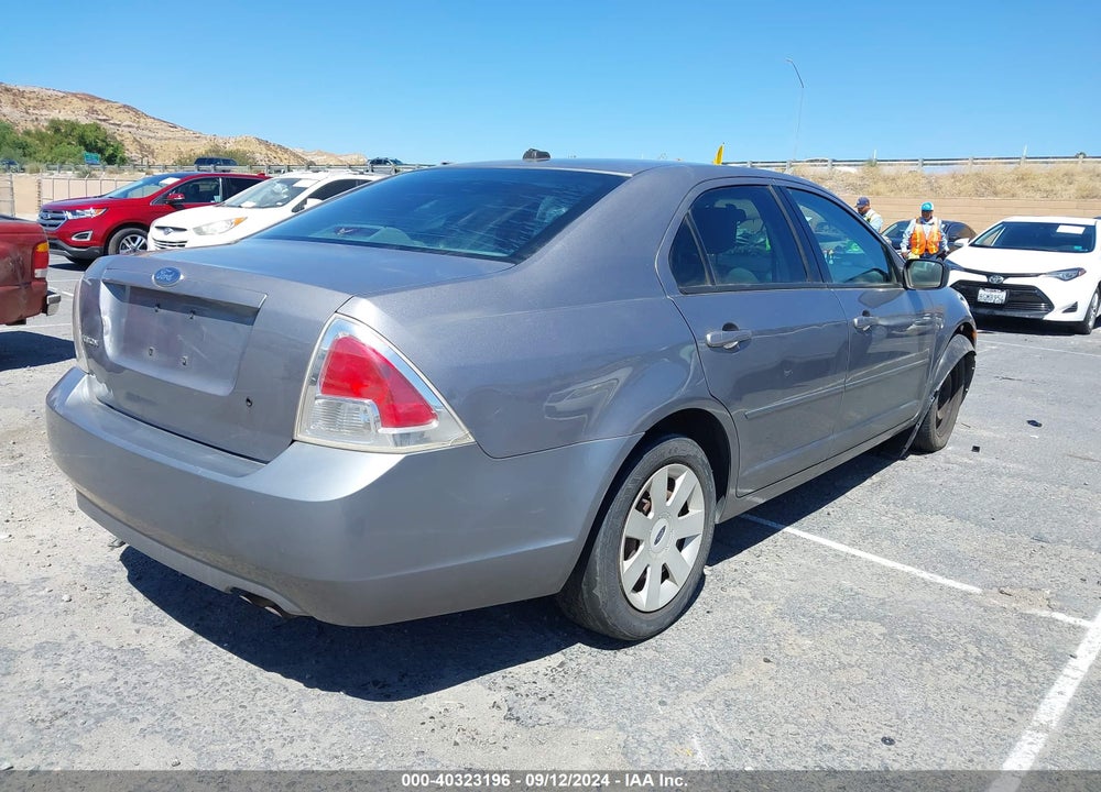 2007 FORD FUSION S VIN: 3FAHP06Z87R208213