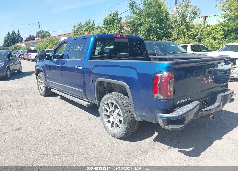 2016 GMC SIERRA 1500 DENALI VIN: 3GTU2PEC5GG209375