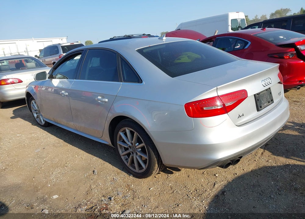 2014 AUDI A4 VIN: WAUFFAFL1EN000760