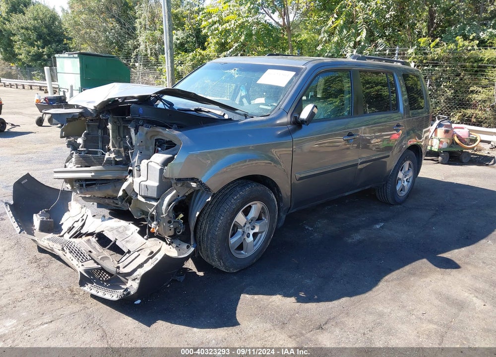 2011 HONDA PILOT EX-L VIN: 5FNYF3H55BB029324