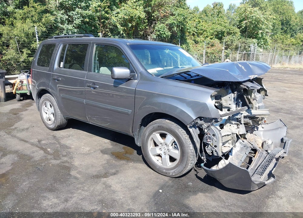 2011 HONDA PILOT EX-L VIN: 5FNYF3H55BB029324