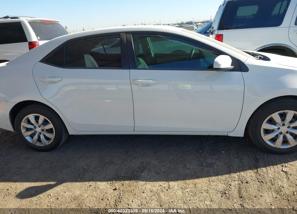 2016 TOYOTA COROLLA LE VIN: 5YFBURHE7GP367835