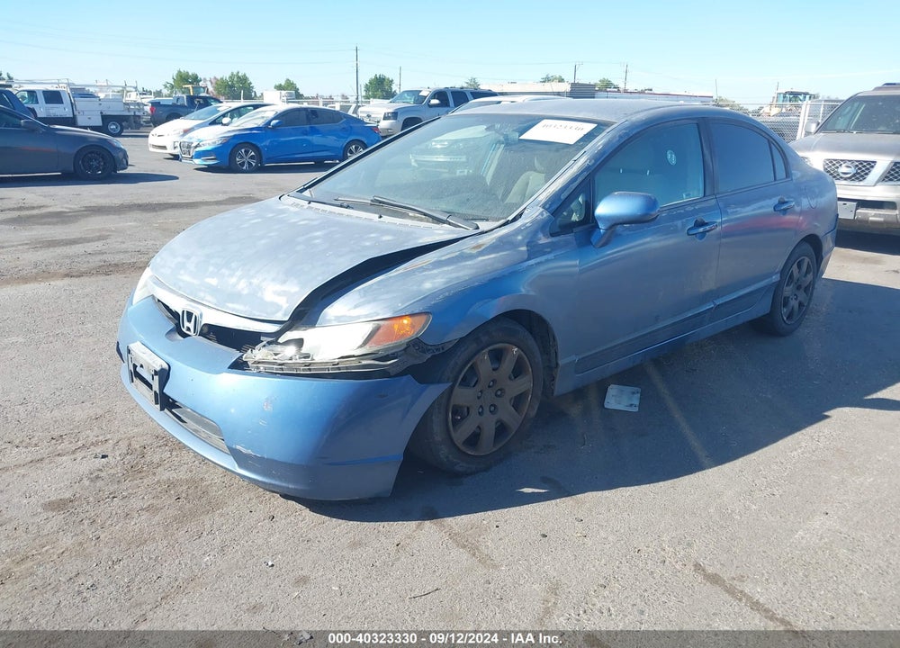 2007 HONDA CIVIC LX VIN: 2HGFA16597H512864