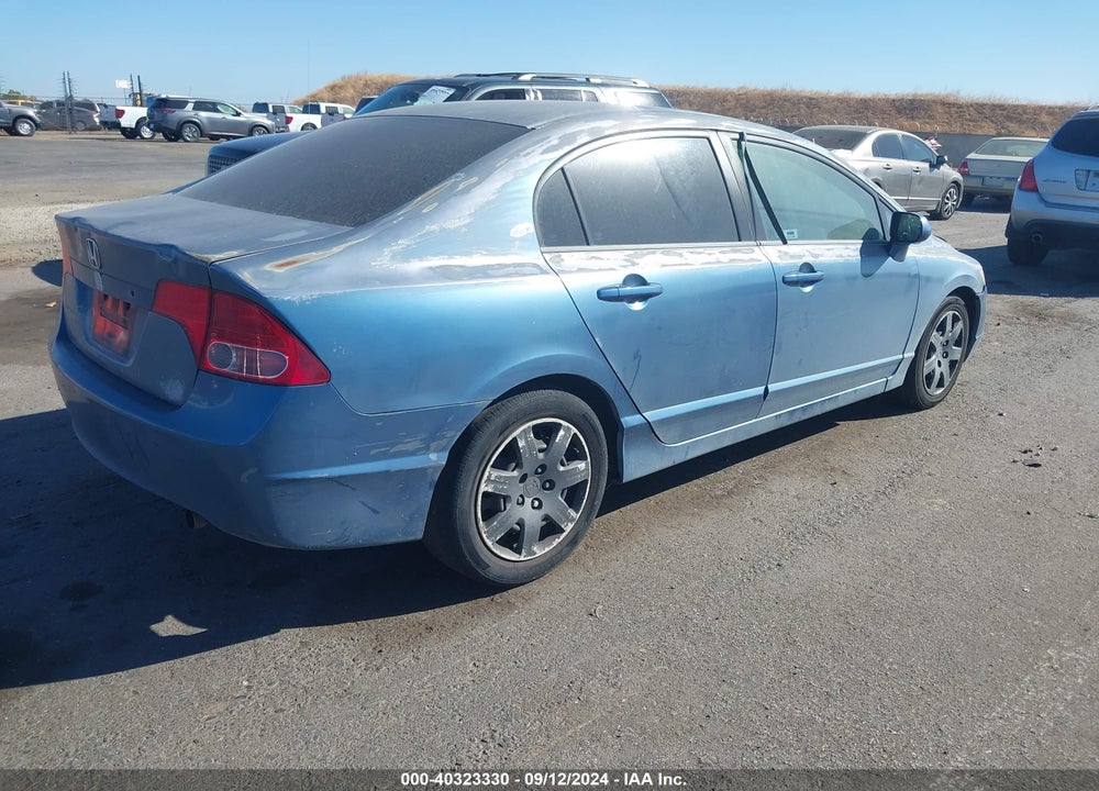 2007 HONDA CIVIC LX VIN: 2HGFA16597H512864