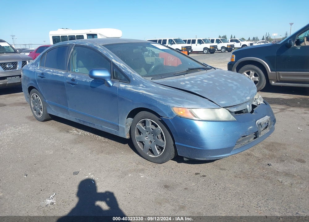 2007 HONDA CIVIC LX VIN: 2HGFA16597H512864