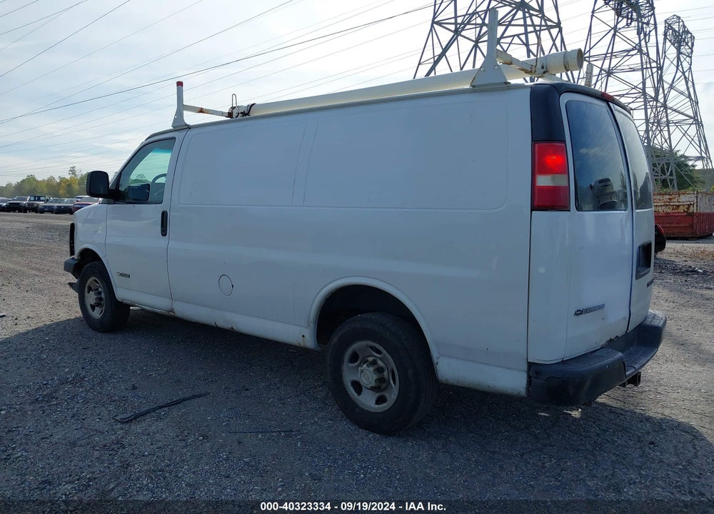 2006 CHEVROLET EXPRESS WORK VAN VIN: 1GCGG25VX61160092