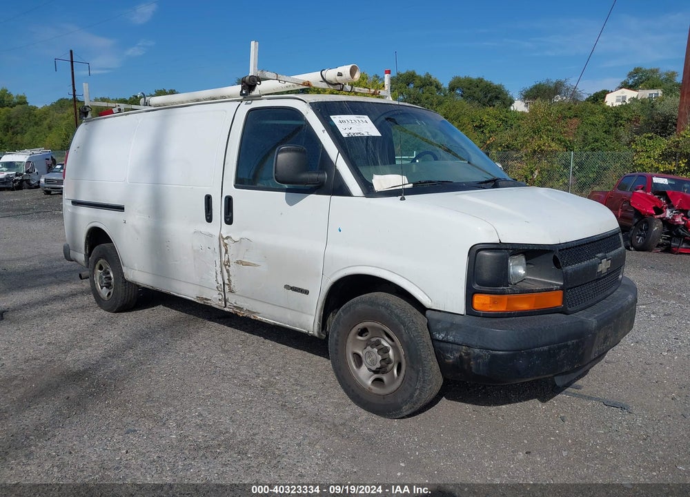 2006 CHEVROLET EXPRESS WORK VAN VIN: 1GCGG25VX61160092