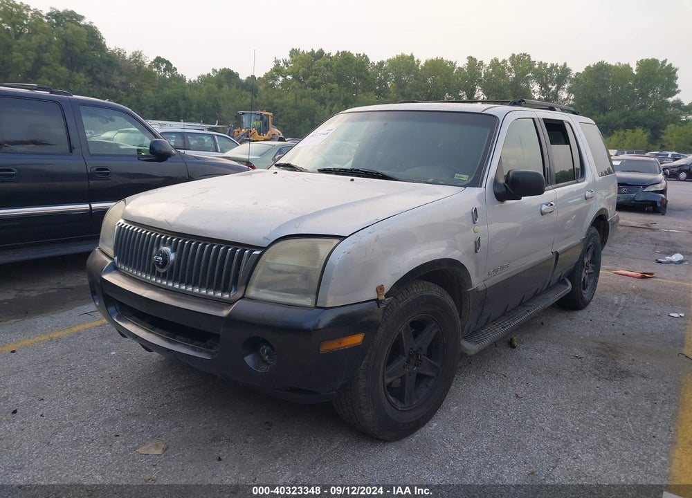2002 MERCURY MOUNTAINEER VIN: 4M2ZU86E12UJ16553