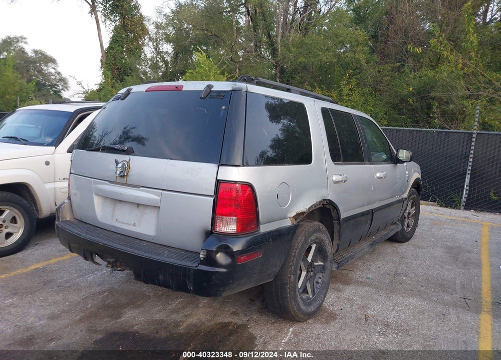 2002 MERCURY MOUNTAINEER VIN: 4M2ZU86E12UJ16553