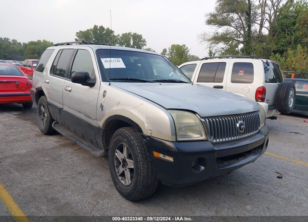 2002 MERCURY MOUNTAINEER VIN: 4M2ZU86E12UJ16553