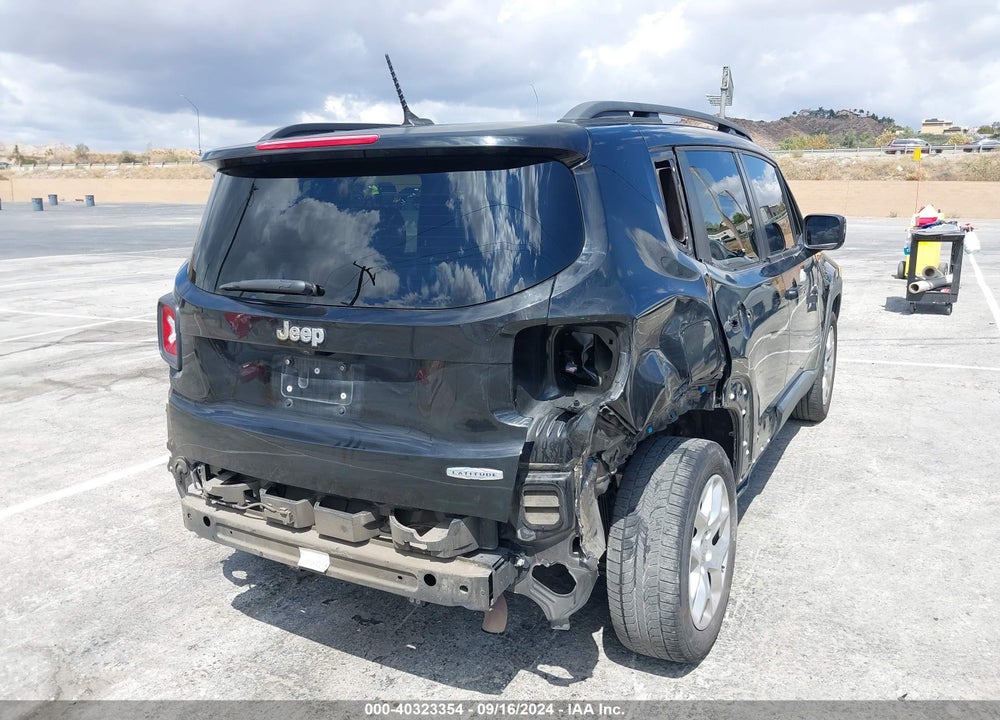 2017 JEEP RENEGADE LATITUDE FWD VIN: ZACCJABB2HPE44629