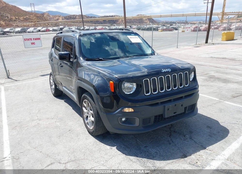 2017 JEEP RENEGADE LATITUDE FWD VIN: ZACCJABB2HPE44629