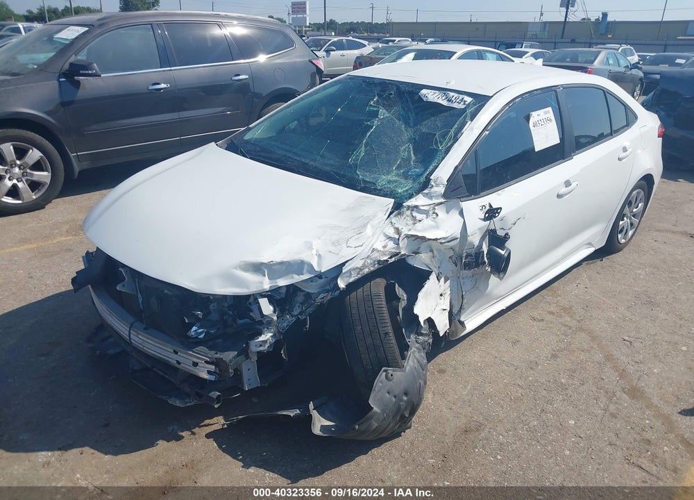 2022 TOYOTA COROLLA LE VIN: 5YFEPMAE7NP283044