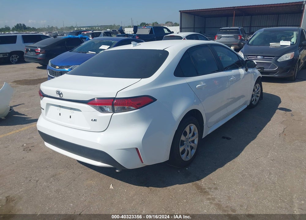2022 TOYOTA COROLLA LE VIN: 5YFEPMAE7NP283044