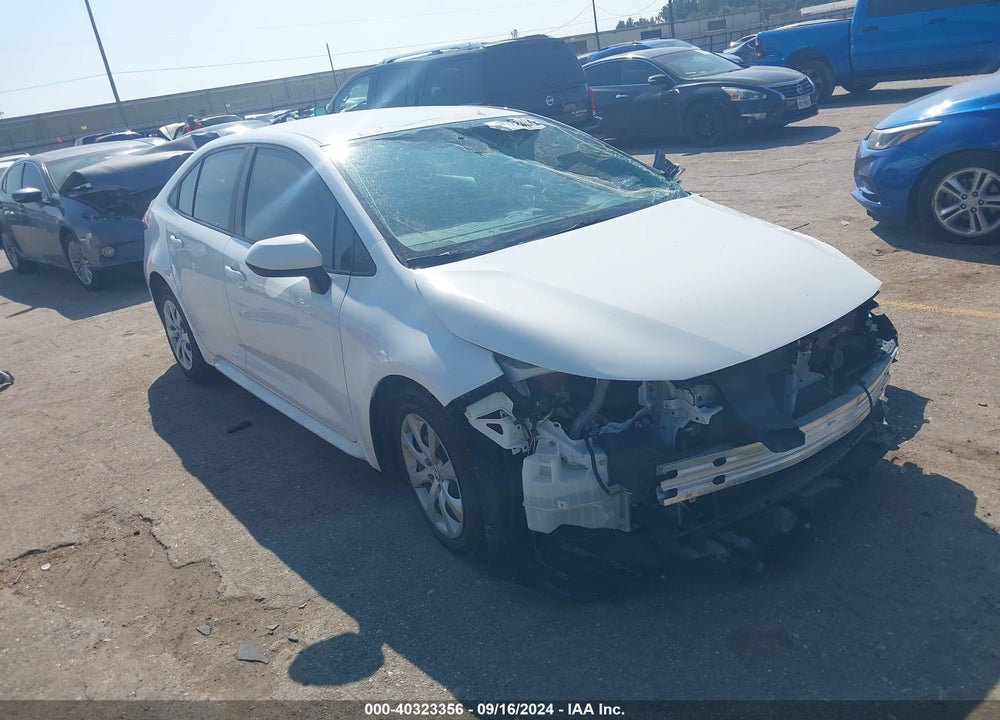 2022 TOYOTA COROLLA LE VIN: 5YFEPMAE7NP283044