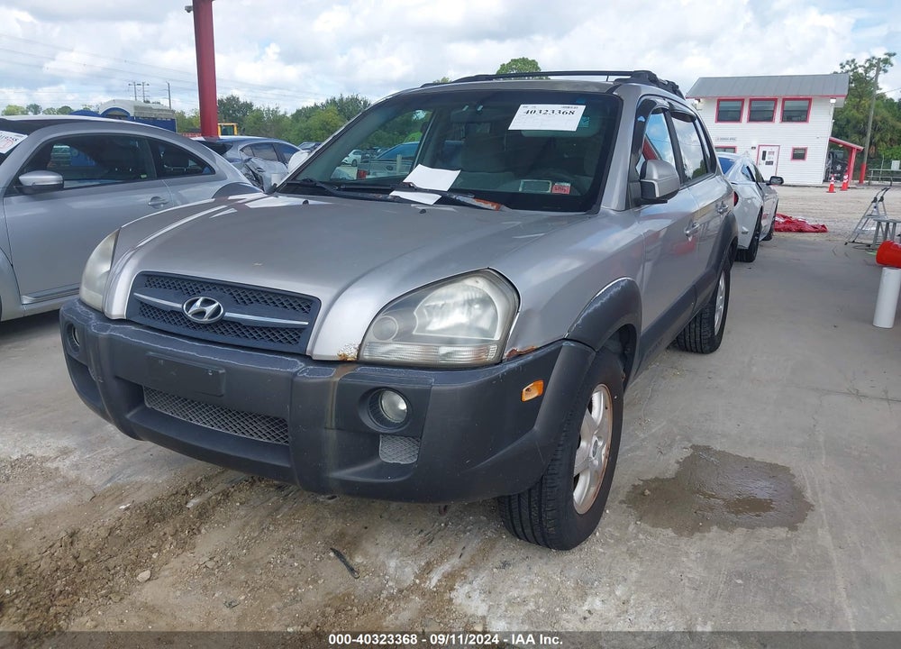 2005 HYUNDAI TUCSON GLS/LX VIN: KM8JN72D25U223036