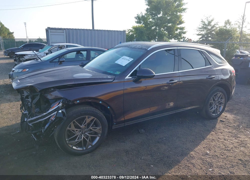 2022 GENESIS GV70 2.5T AWD VIN: KMUMADTB4NU073372