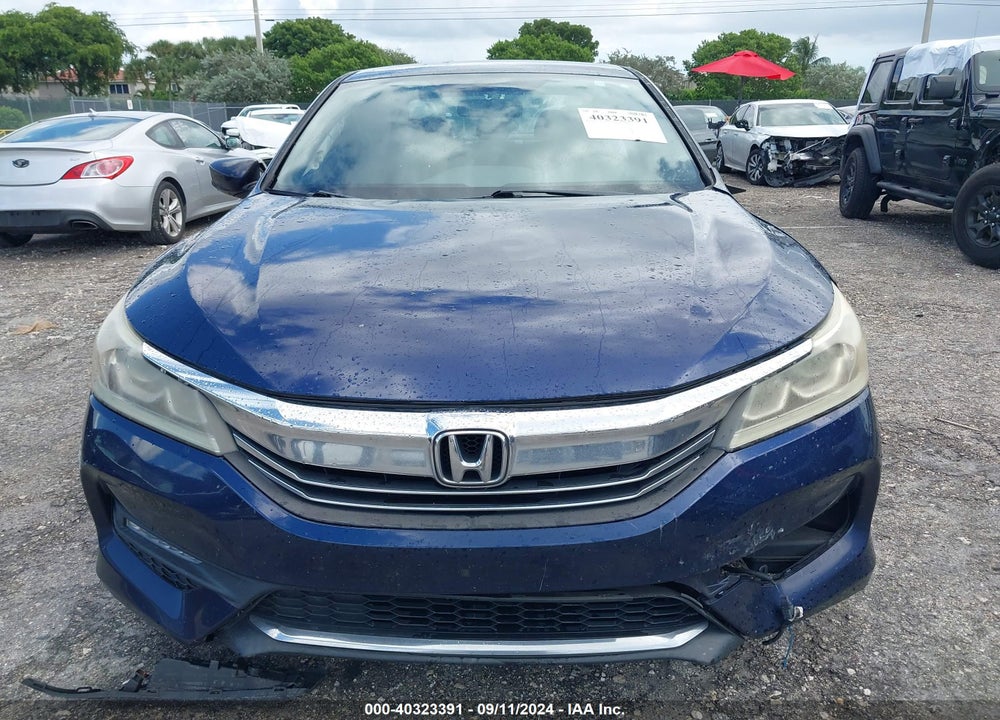 2016 HONDA ACCORD SPORT VIN: 1HGCR2F52GA121734