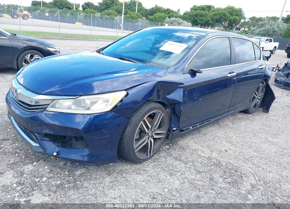 2016 HONDA ACCORD SPORT VIN: 1HGCR2F52GA121734