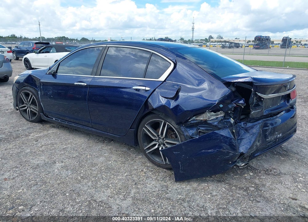 2016 HONDA ACCORD SPORT VIN: 1HGCR2F52GA121734