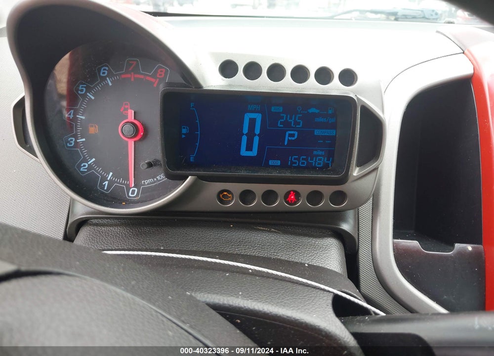 2013 CHEVROLET SONIC LT AUTO VIN: 1G1JC5SH5D4126700