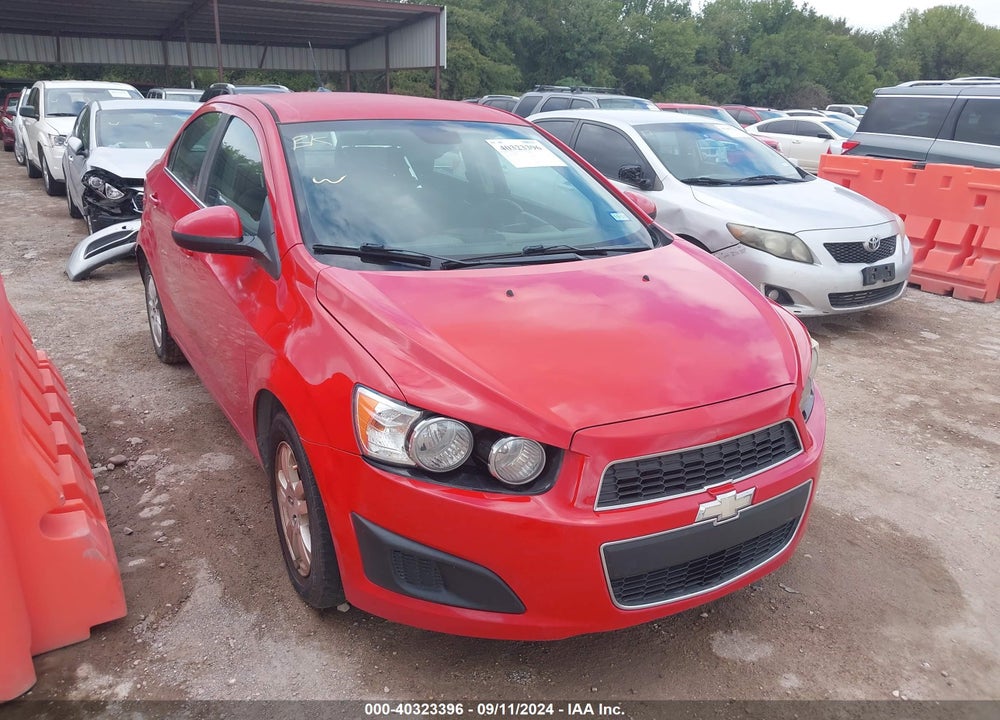 2013 CHEVROLET SONIC LT AUTO VIN: 1G1JC5SH5D4126700