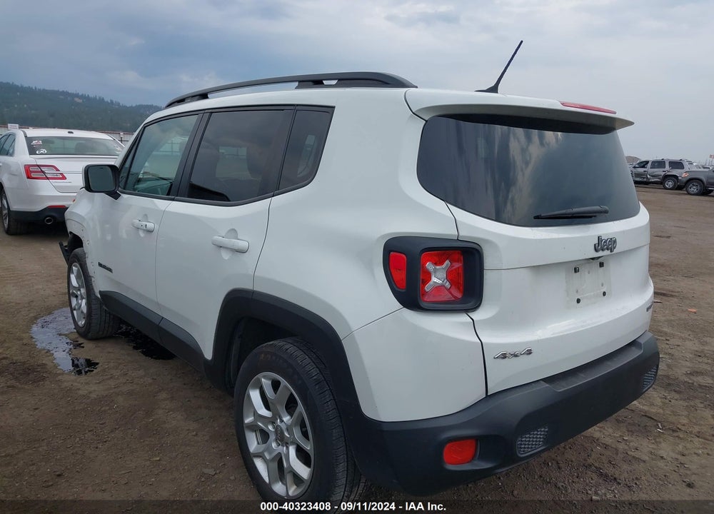2016 JEEP RENEGADE LATITUDE VIN: ZACCJBBT1GPD60038