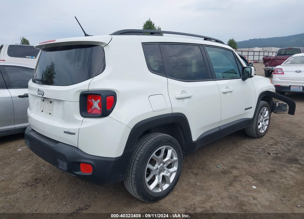2016 JEEP RENEGADE LATITUDE VIN: ZACCJBBT1GPD60038
