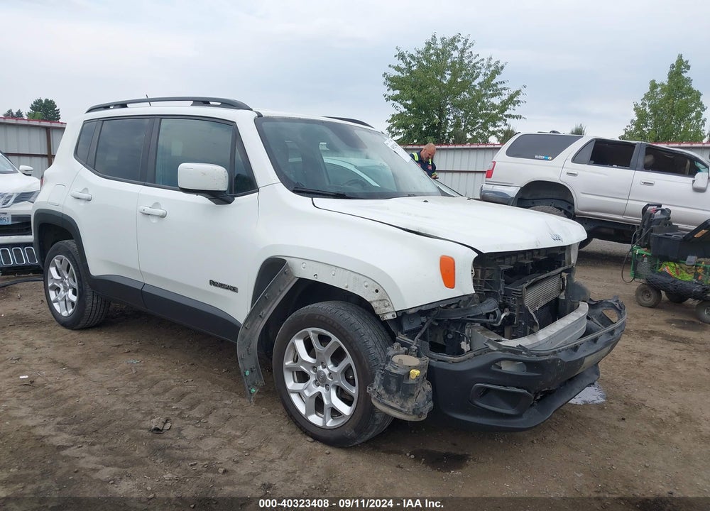 2016 JEEP RENEGADE LATITUDE VIN: ZACCJBBT1GPD60038