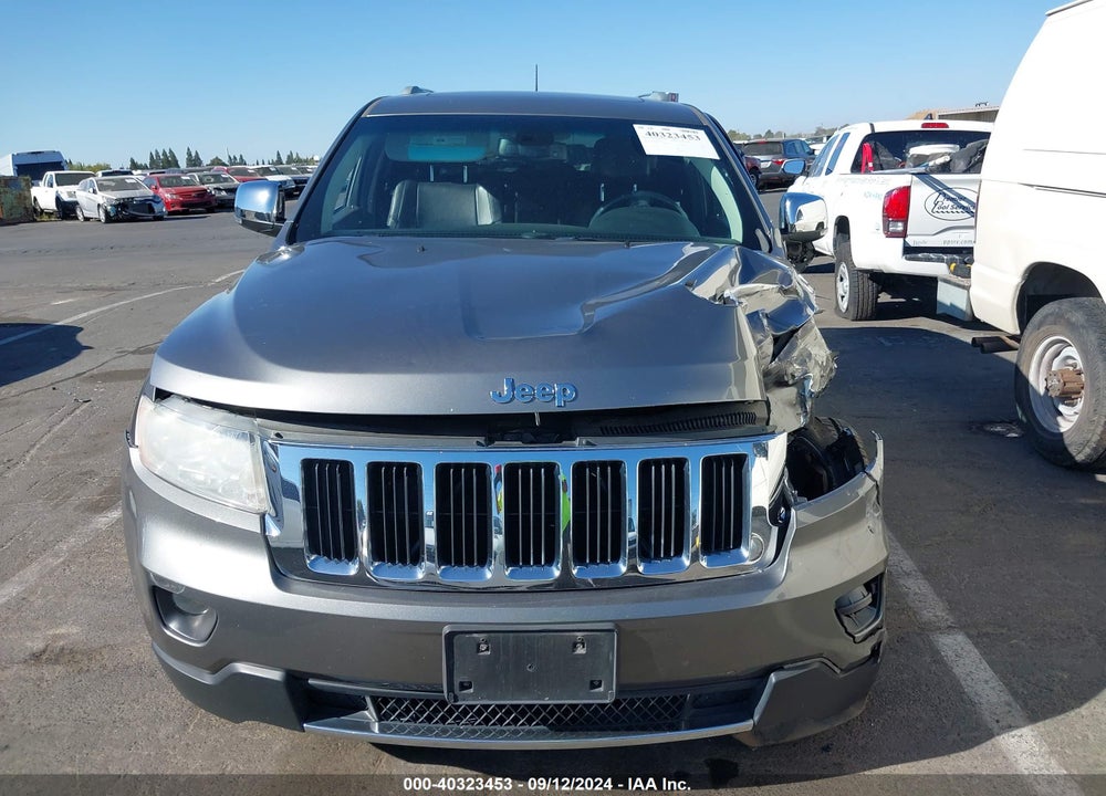 2012 JEEP GRAND CHEROKEE LIMITED VIN: 1C4RJFBG9CC185086