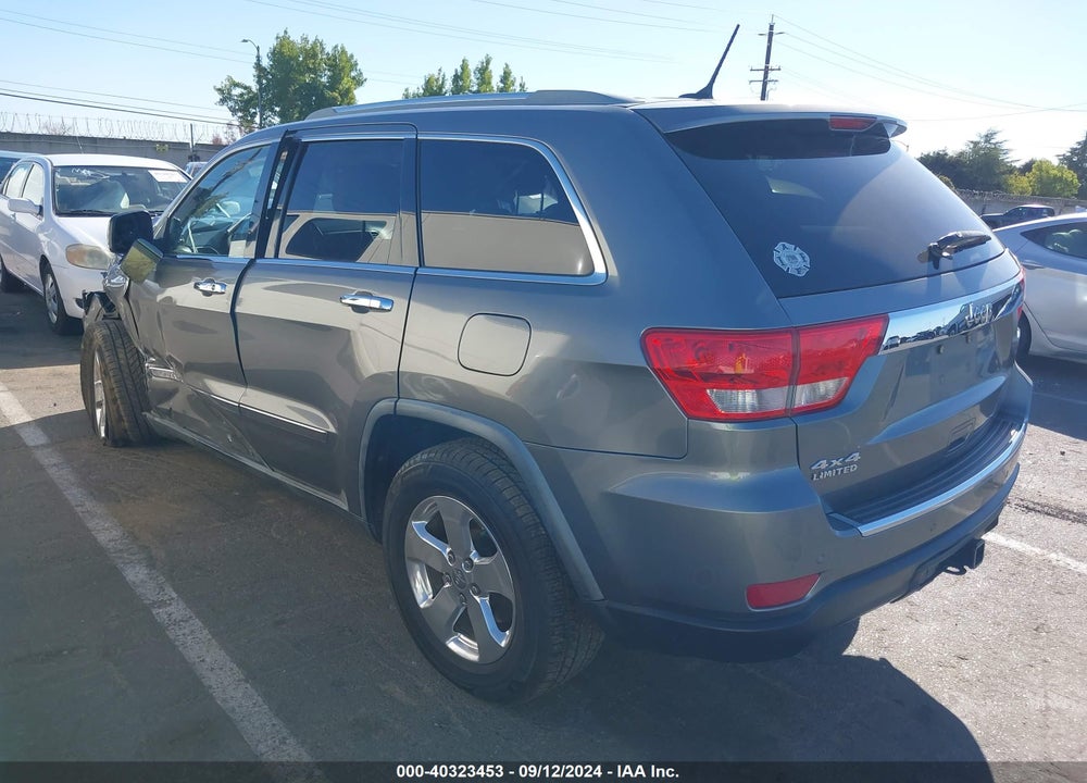 2012 JEEP GRAND CHEROKEE LIMITED VIN: 1C4RJFBG9CC185086