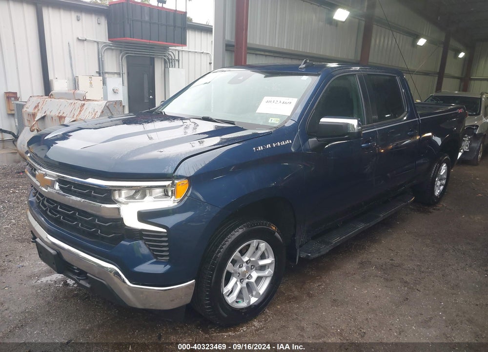 2022 CHEVROLET SILVERADO 1500 4WD STANDARD BED LT VIN: 1GCUDDEDXNZ621158