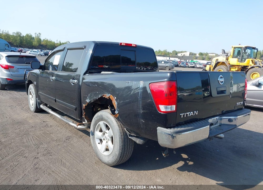 2004 NISSAN TITAN SE VIN: 1N6AA07B44N570713