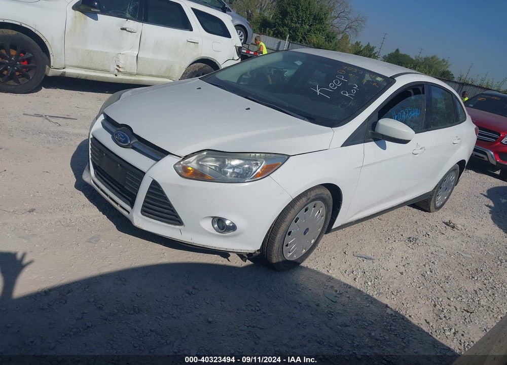 2012 FORD FOCUS SE VIN: 1FAHP3F23CL277663