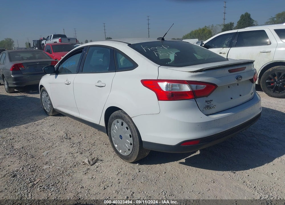 2012 FORD FOCUS SE VIN: 1FAHP3F23CL277663