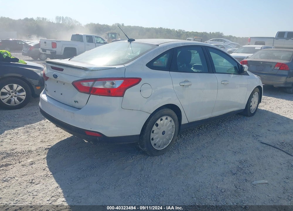 2012 FORD FOCUS SE VIN: 1FAHP3F23CL277663