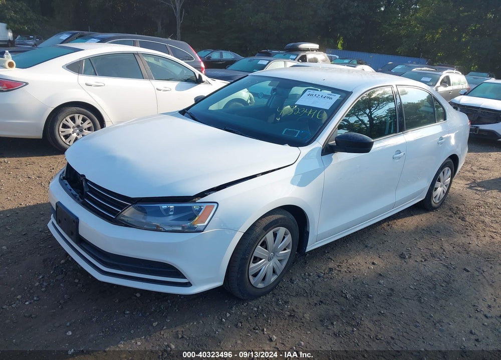 2015 VOLKSWAGEN JETTA 2.0L S VIN: 3VW2K7AJ0FM347852