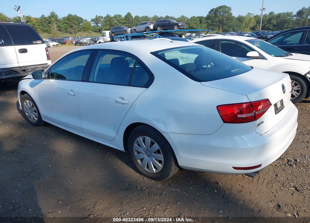 2015 VOLKSWAGEN JETTA 2.0L S VIN: 3VW2K7AJ0FM347852