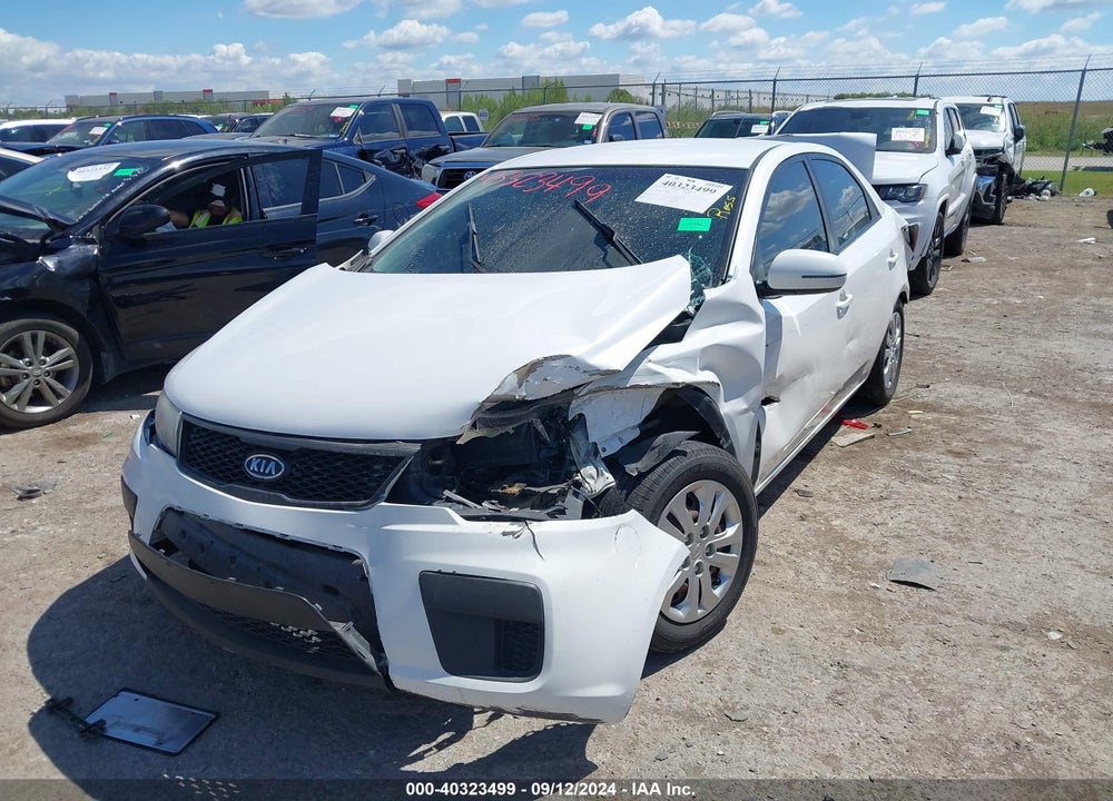 2012 KIA FORTE EX VIN: KNAFU4A21C5586086