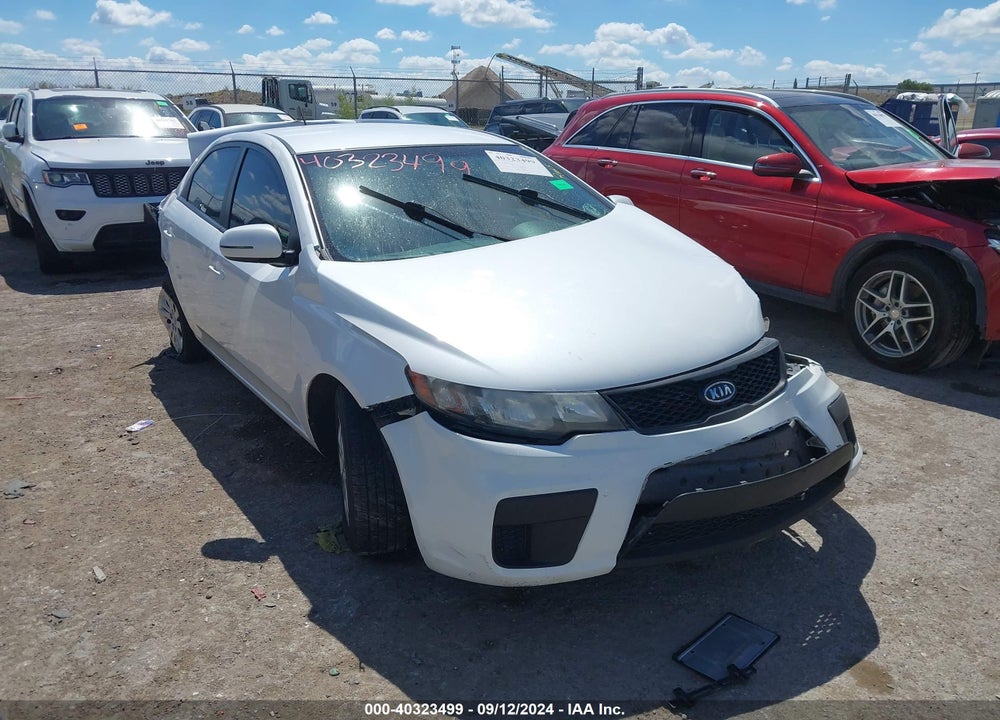 2012 KIA FORTE EX VIN: KNAFU4A21C5586086