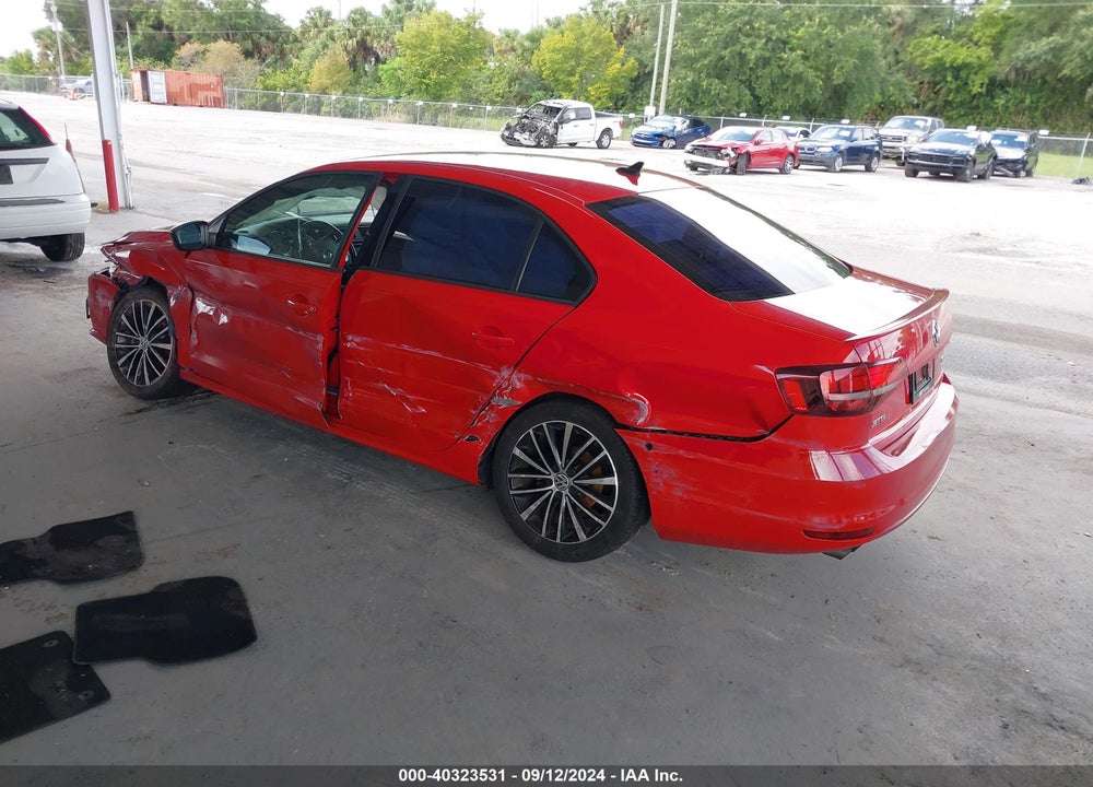 2016 VOLKSWAGEN JETTA 1.8T SPORT VIN: 3VWD17AJ2GM403464