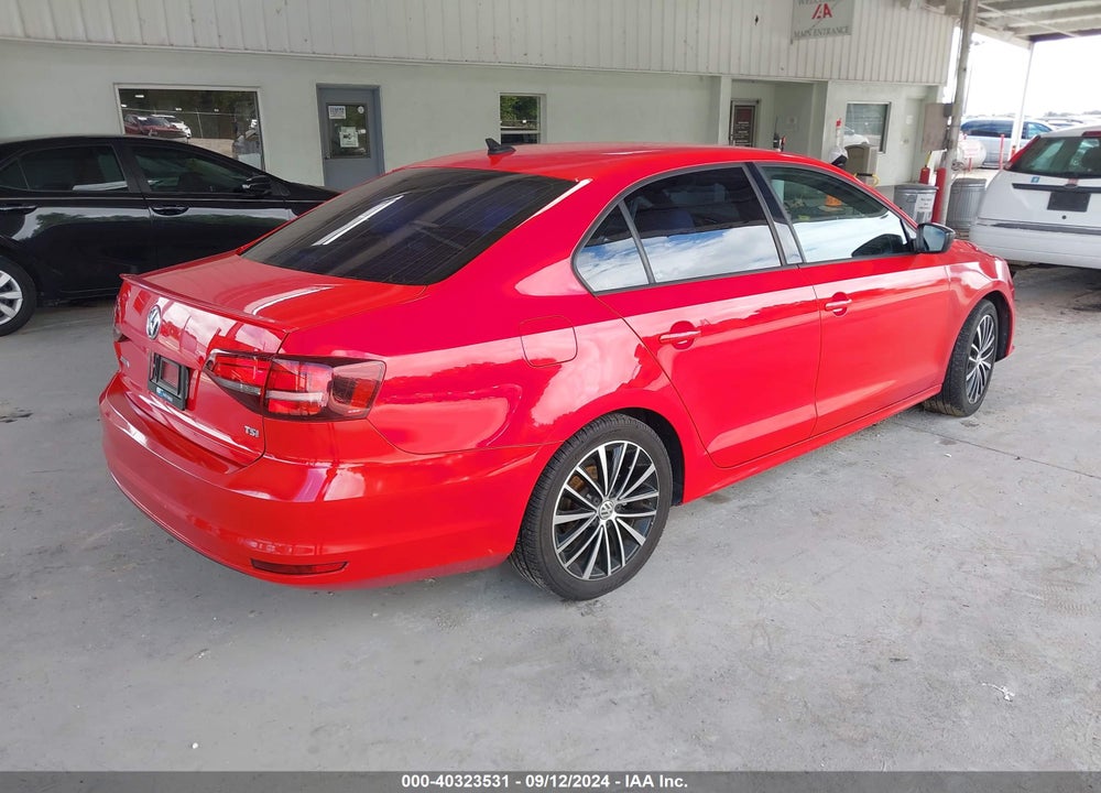 2016 VOLKSWAGEN JETTA 1.8T SPORT VIN: 3VWD17AJ2GM403464