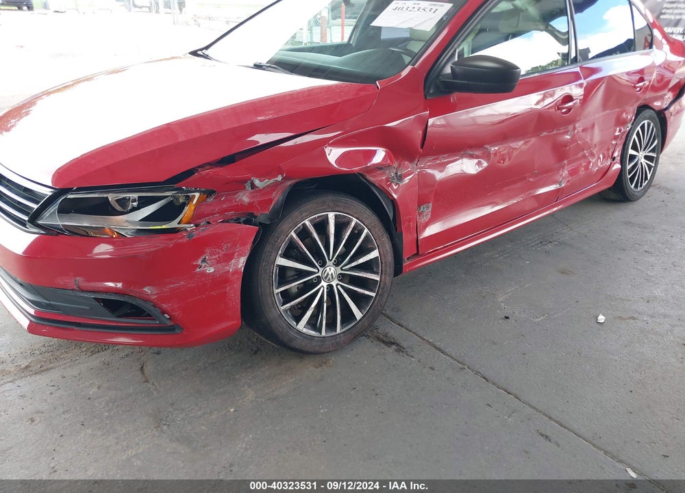 2016 VOLKSWAGEN JETTA 1.8T SPORT VIN: 3VWD17AJ2GM403464